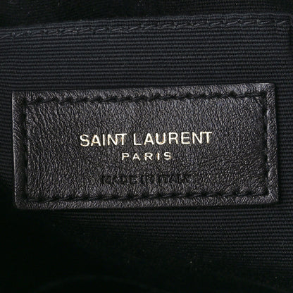 Saint Laurent Calfskin Matelasse Monogram Lou Camera Bag Vert Fonce 6 of 10