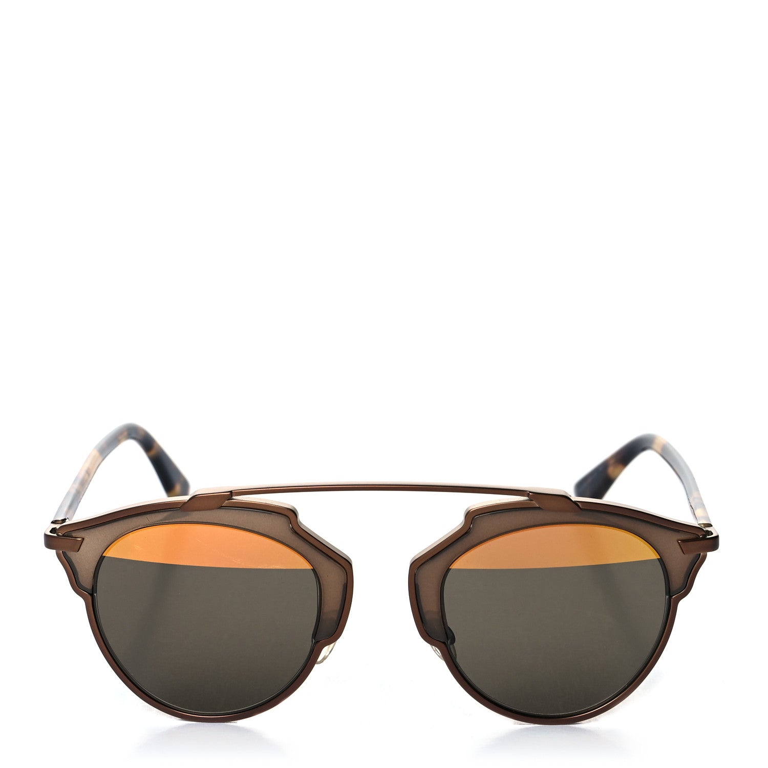 Christian Dior Mirrored So Real Sunglasses Tortoise 4 of 8