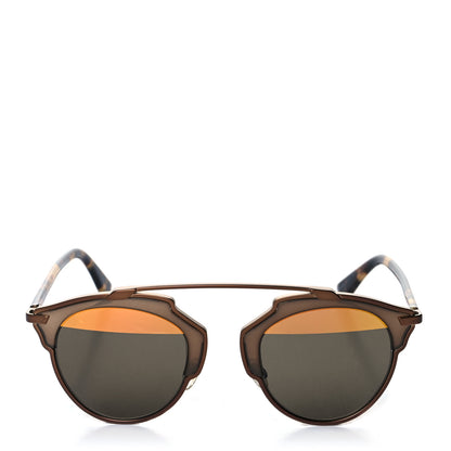 Christian Dior Mirrored So Real Sunglasses Tortoise 4 of 8
