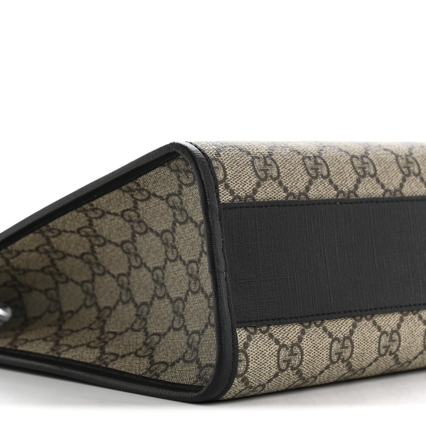 GG Supreme Monogram 3-D Apple Childrens Tote Black