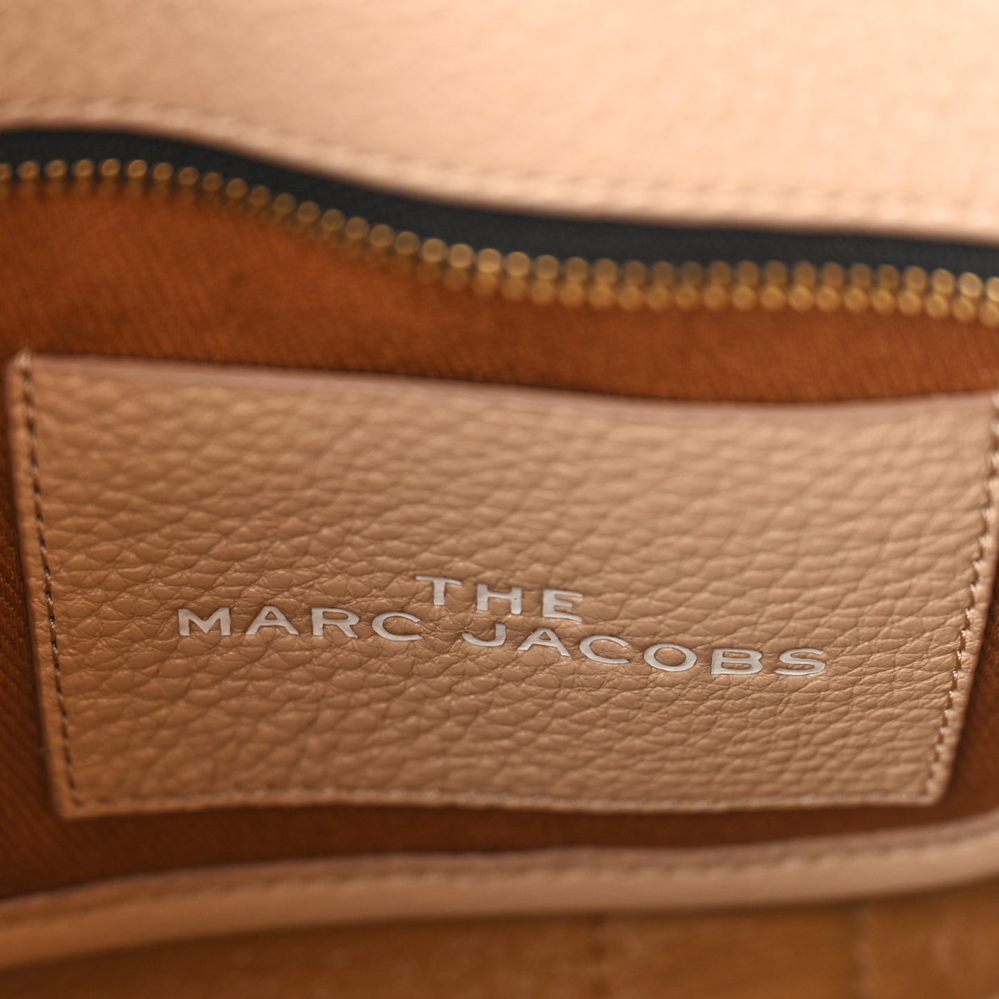 Grained Calfskin Small The Tote Camel