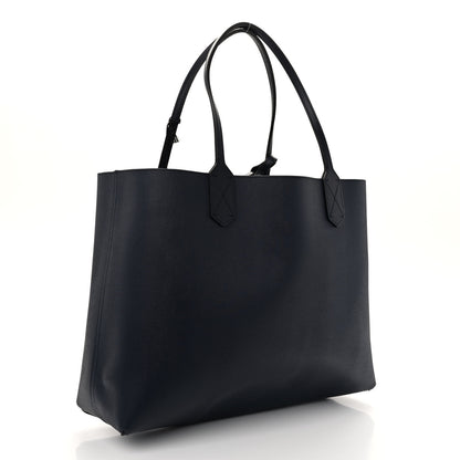 Gucci GG Supreme Monogram Blooms Medium Reversible Tote Beige Blue Navy 5 of 15