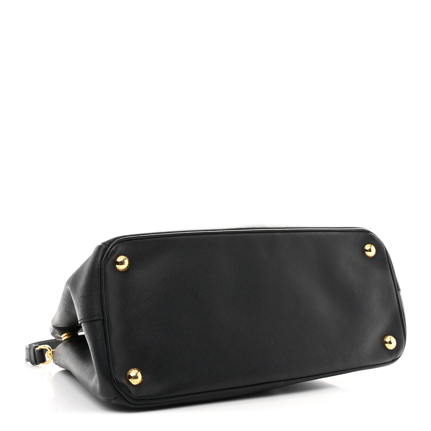 Prada Saffiano Medium Galleria Double Zip Tote Black 4 of 12