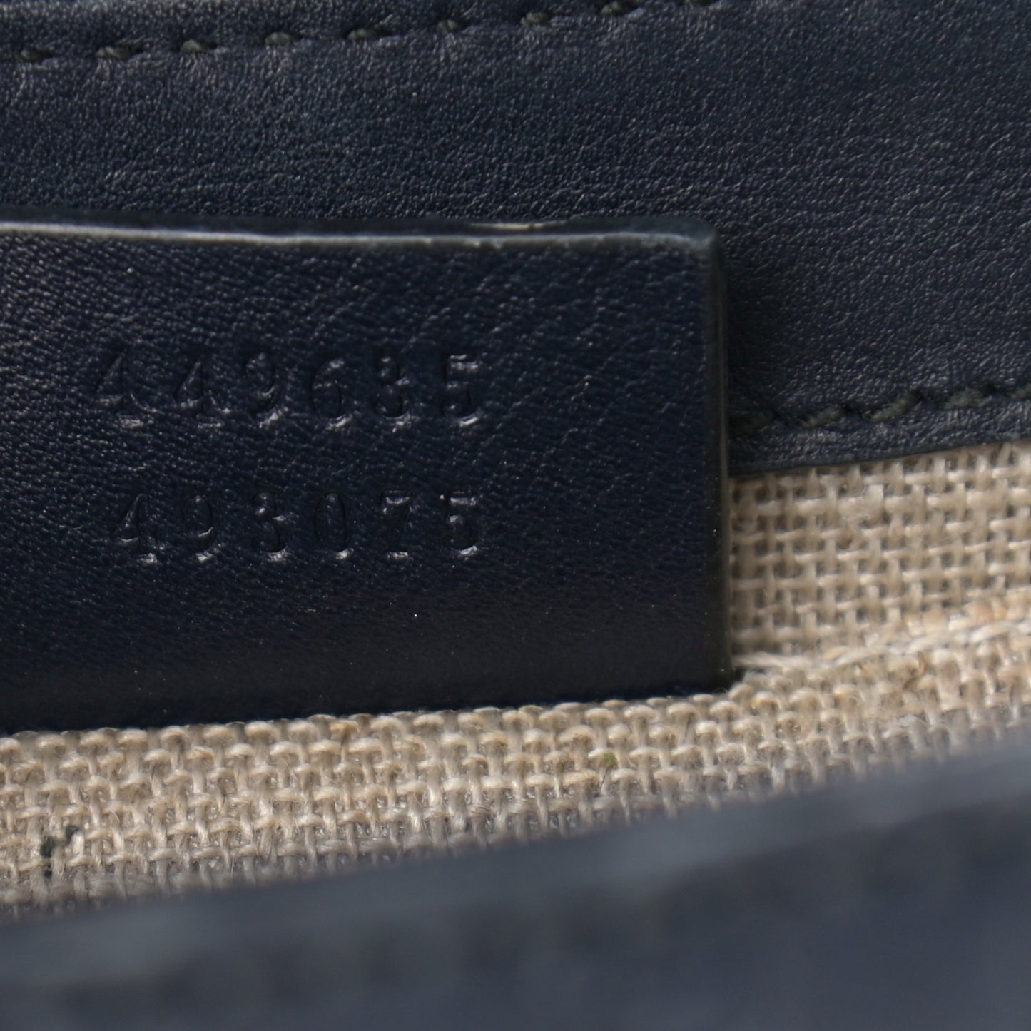 Soft Microguccissima Medium Emily Chain Shoulder Bag Blue