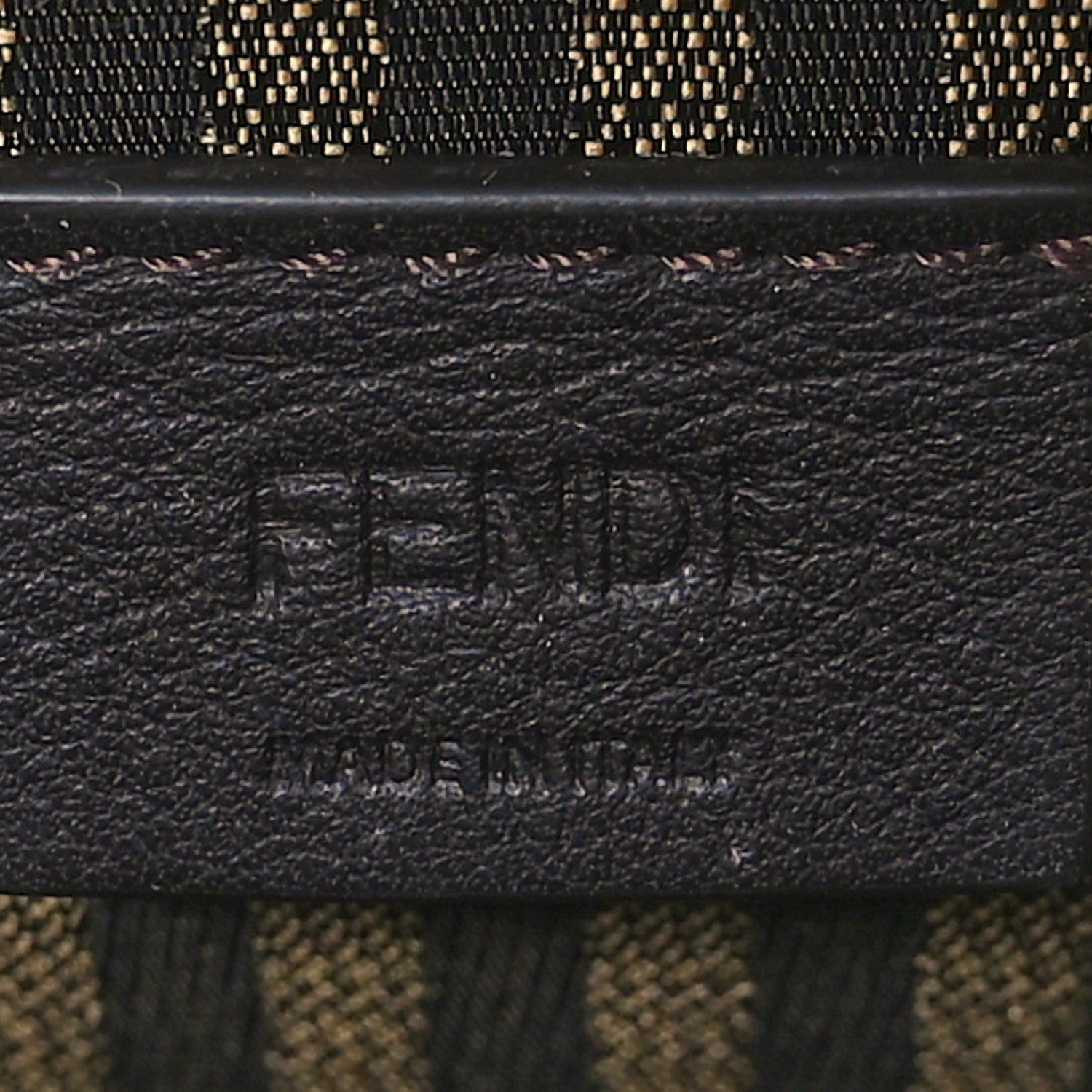 Fendi Shearling Vitello King Plexiglass Logo Mini Fendi Sunshine Shopper Tote White 6 of 10