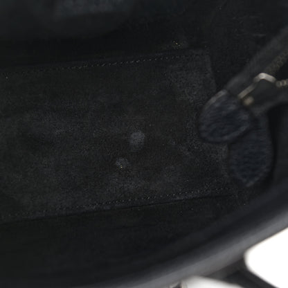 Celine Drummed Calfskin Nano Luggage Black 11 of 11