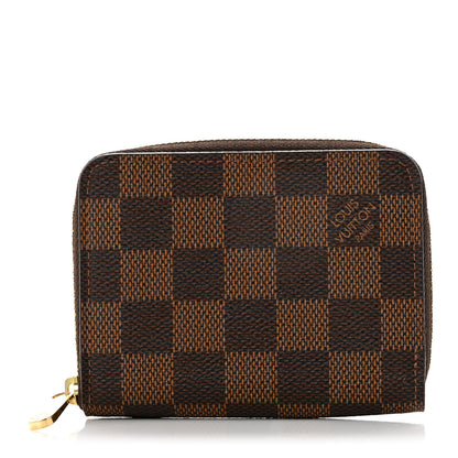 Louis Vuitton Damier Ebene Zippy Coin Purse 1 of 6