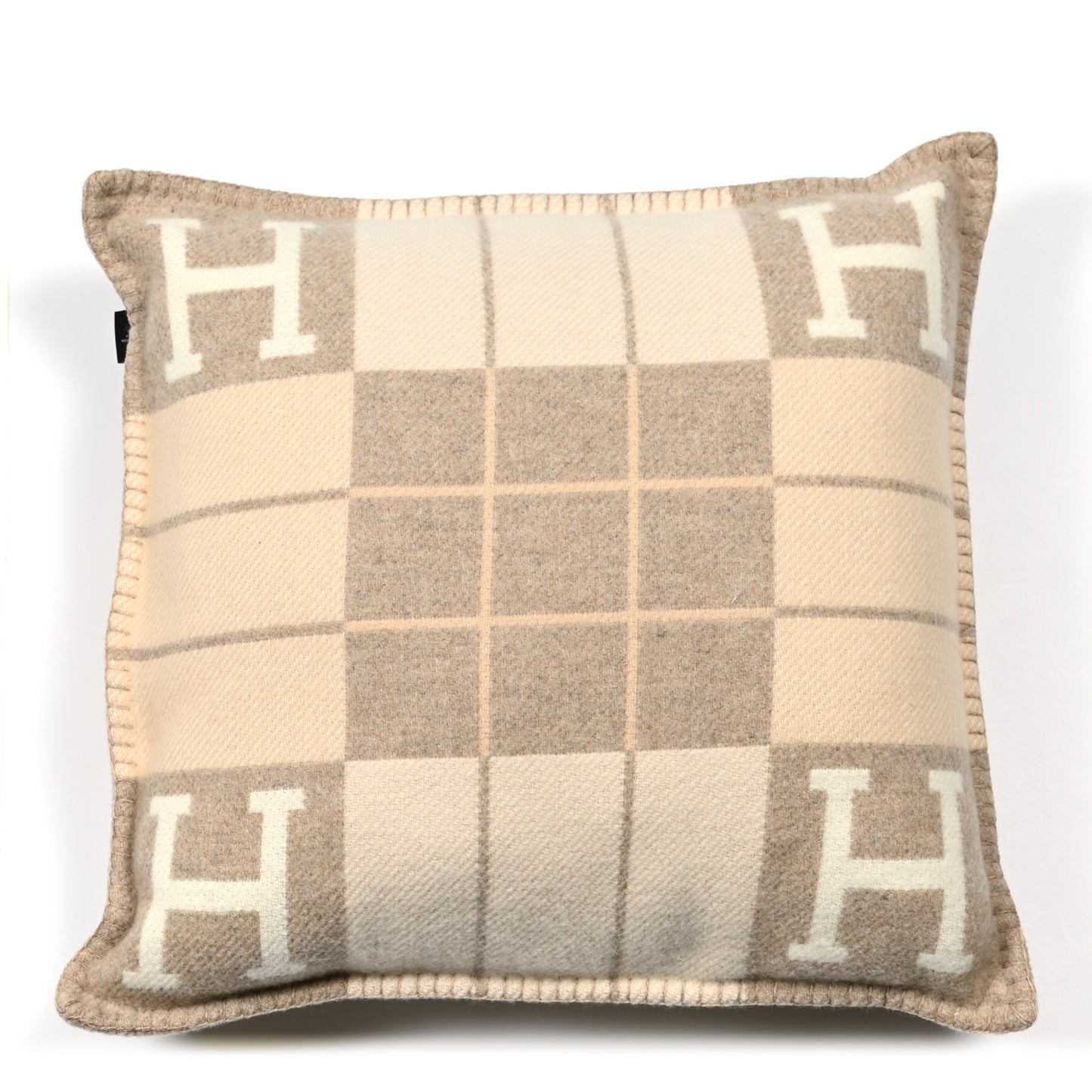 Wool Cashmere Avalon III Pillow PM Coco Camomille