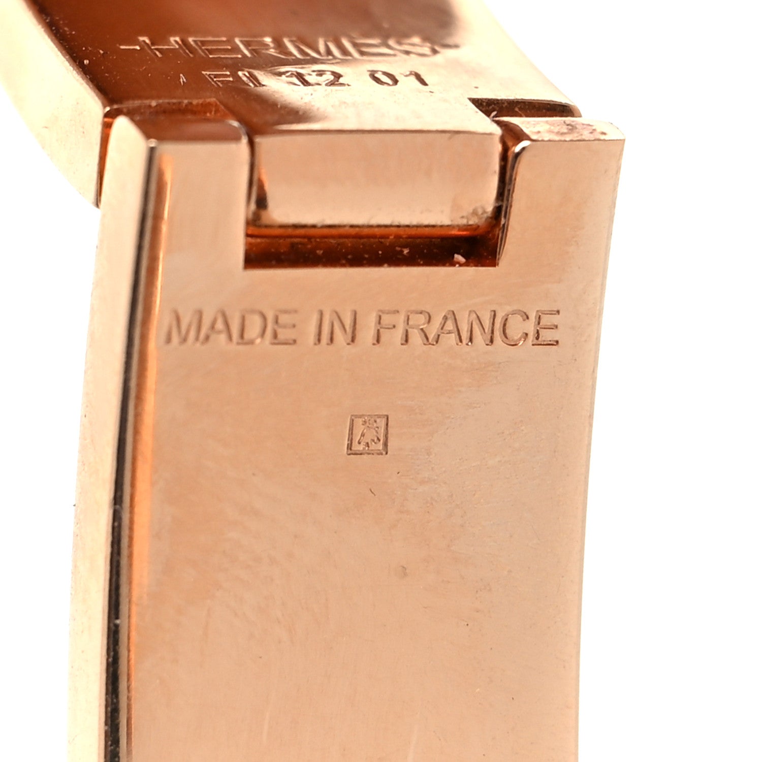 Hermes Enamel Narrow Print Animaux Camoufles Clic Clac H Bracelet PM Lilas 6 of 7