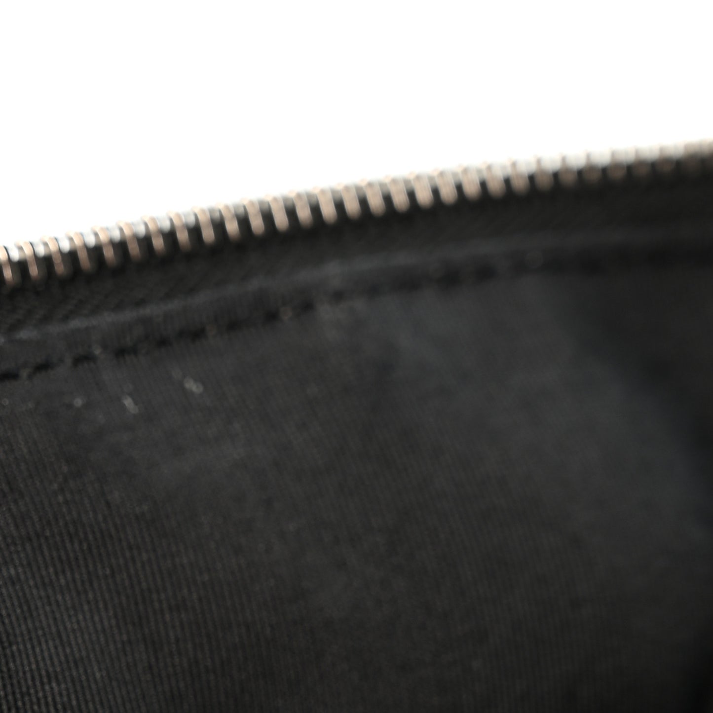 Aged Calfskin Chevron Medium Soft Bowling Bag Black
