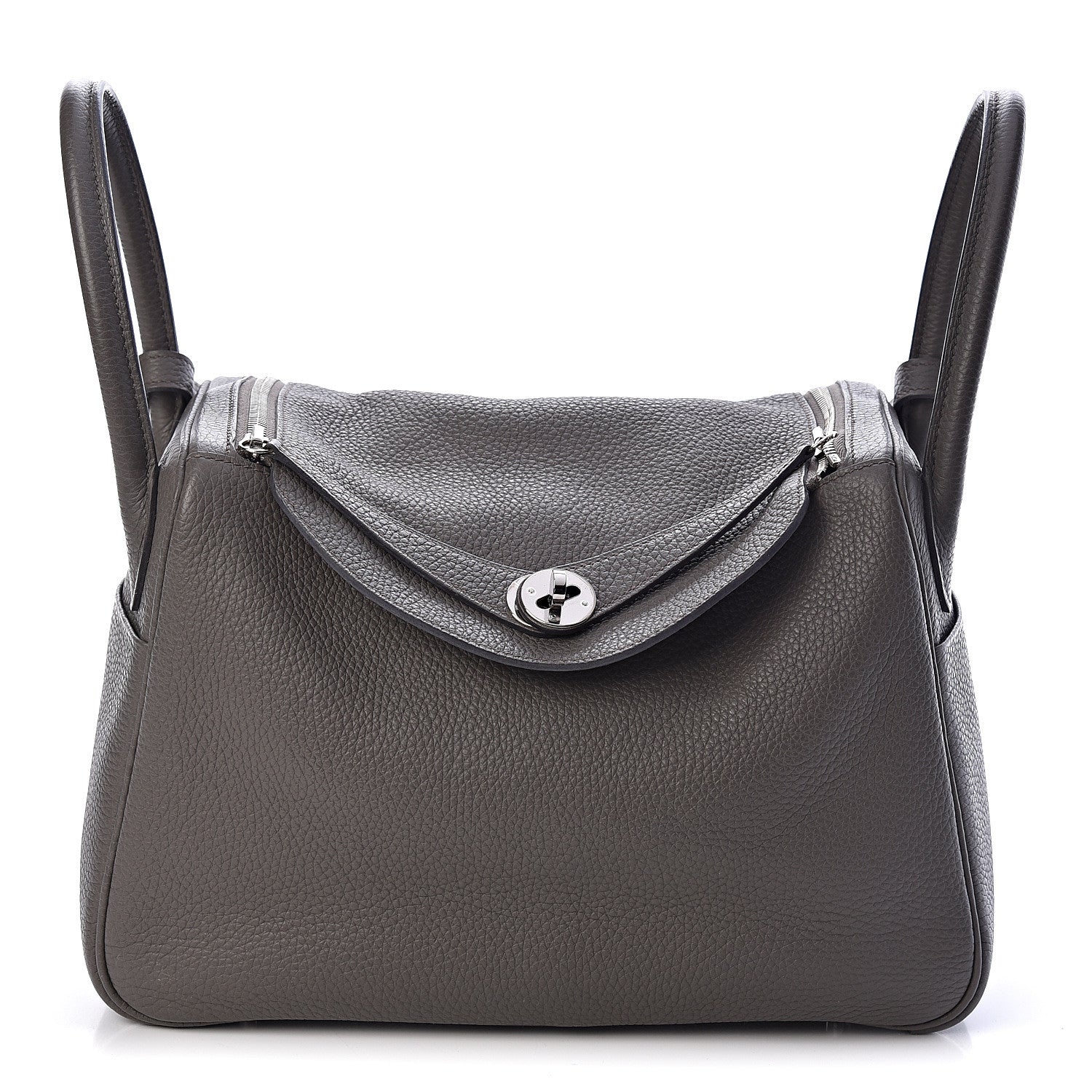 Hermes Taurillon Clemence Lindy 30 Etain 1 of 11