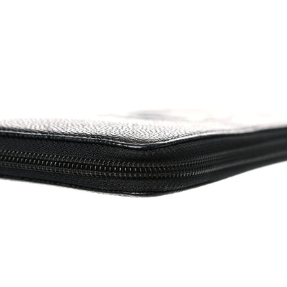 Chanel Caviar Large Timeless CC Zip Around Wallet Black 10 of 15