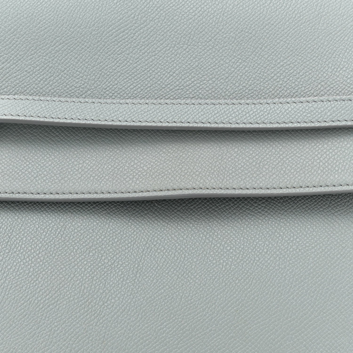 Celine Grained Calfskin Mini Belt Bag Cloud 8 of 17