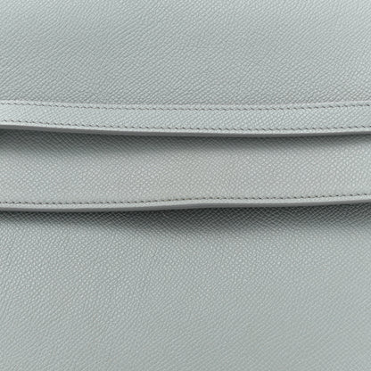 Celine Grained Calfskin Mini Belt Bag Cloud 8 of 17