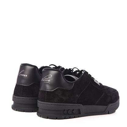 Louis Vuitton Suede Uniform Sneakers 9.5 Black 4 of 9