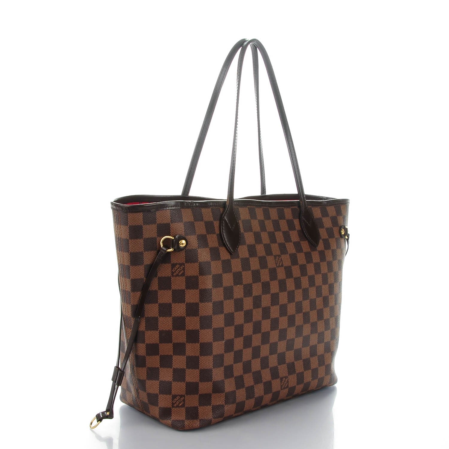 Louis Vuitton Damier Ebene Neverfull MM 3 of 10