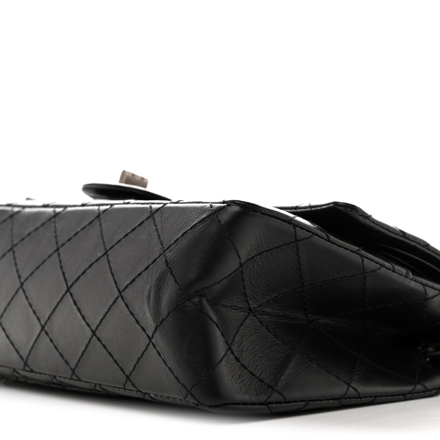 Chanel Aged Calfskin Quilted 2.55 Reissue 225 Flap  Black 10 of 10