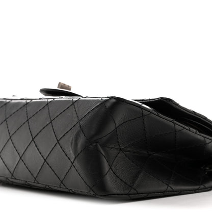 Chanel Aged Calfskin Quilted 2.55 Reissue 225 Flap  Black 10 of 10