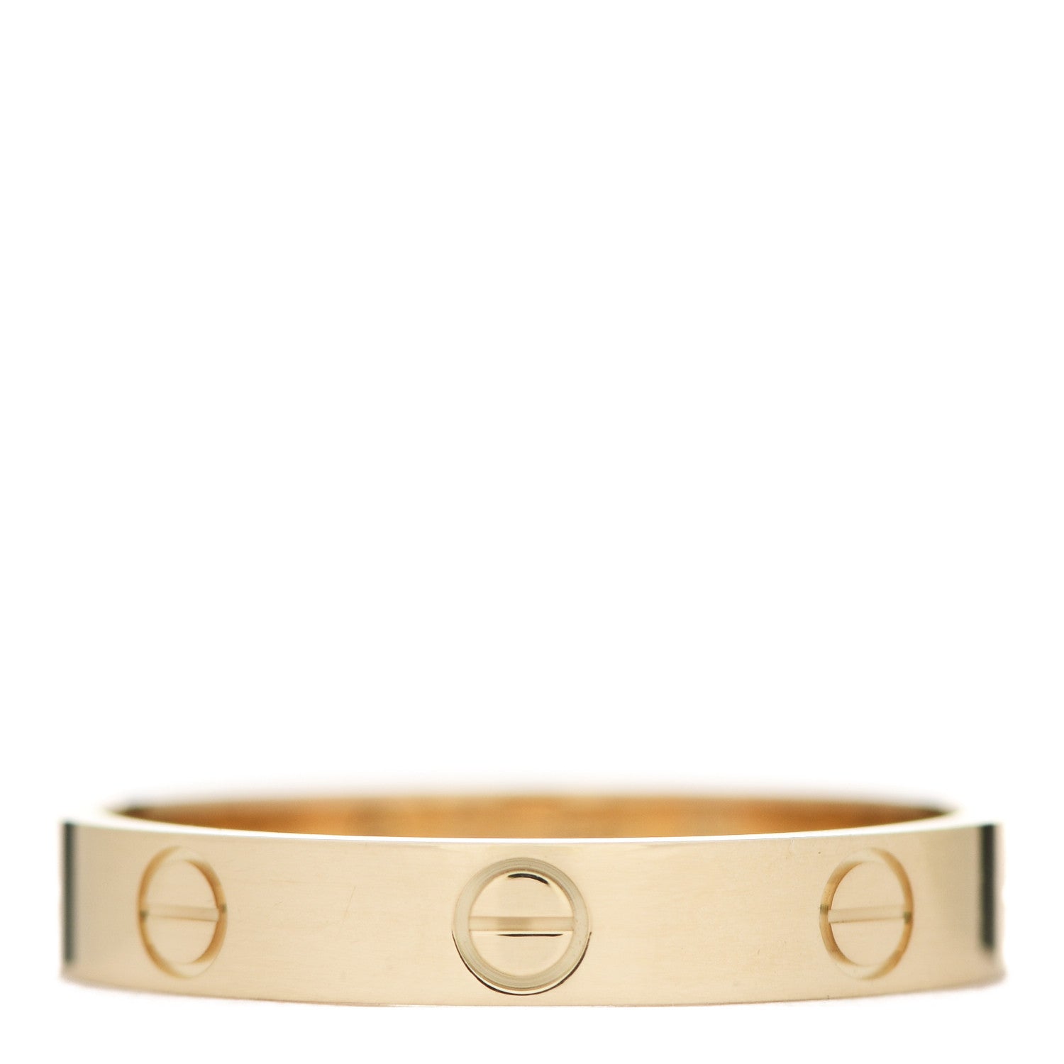Cartier 18K Yellow Gold 3.5mm LOVE Wedding Band Ring 60 9 1 of 4