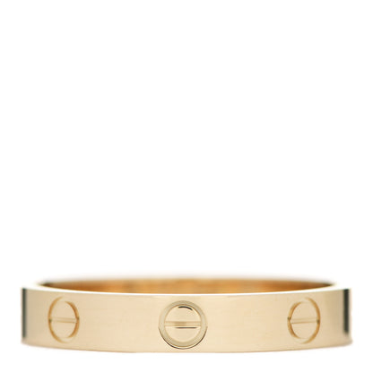 Cartier 18K Yellow Gold 3.5mm LOVE Wedding Band Ring 60 9 1 of 4