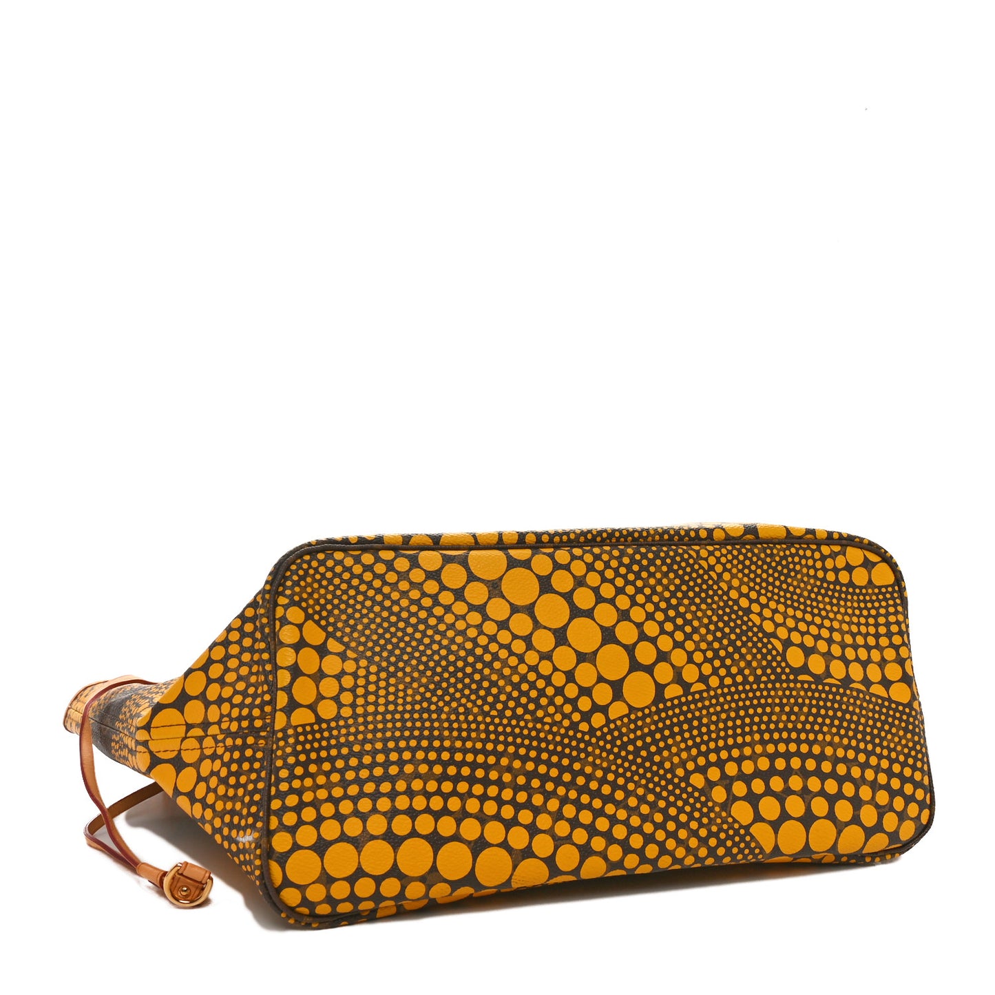 Monogram Kusama Waves Neverfull MM Yellow