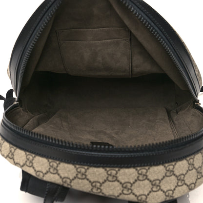 Gucci GG Supreme Monogram Medium Backpack Black 5 of 11