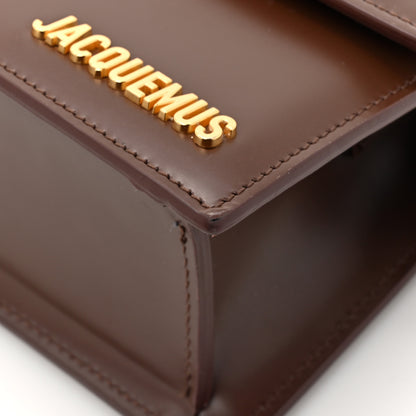 Jacquemus Smooth Calfskin Le Grand Bambino Dark Brown 14 of 16