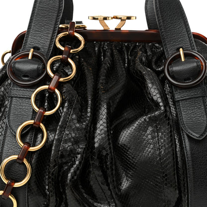 Marc Jacobs Snakeskin Calfskin Stam Smoke 7 of 10