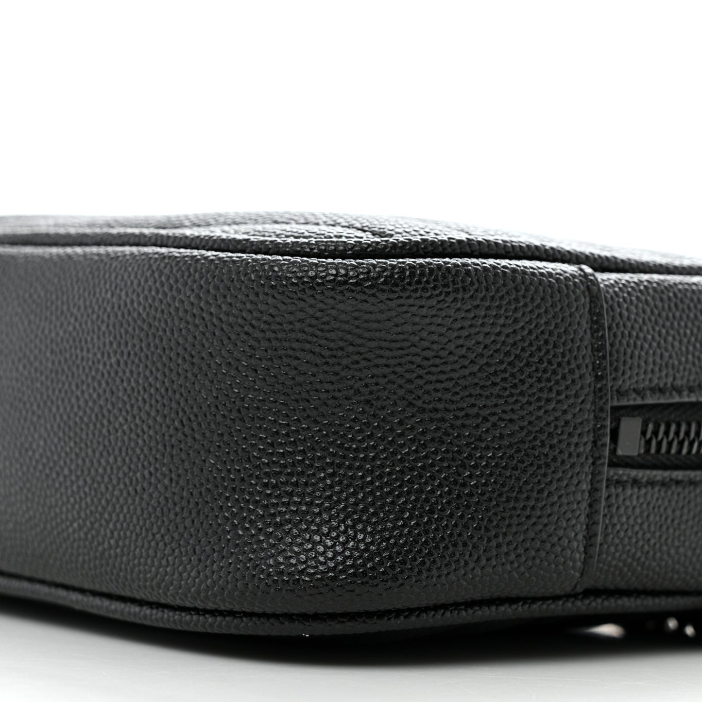 Grain De Poudre Matelasse Monochrome Monogram Mini Lou Camera Bag Black