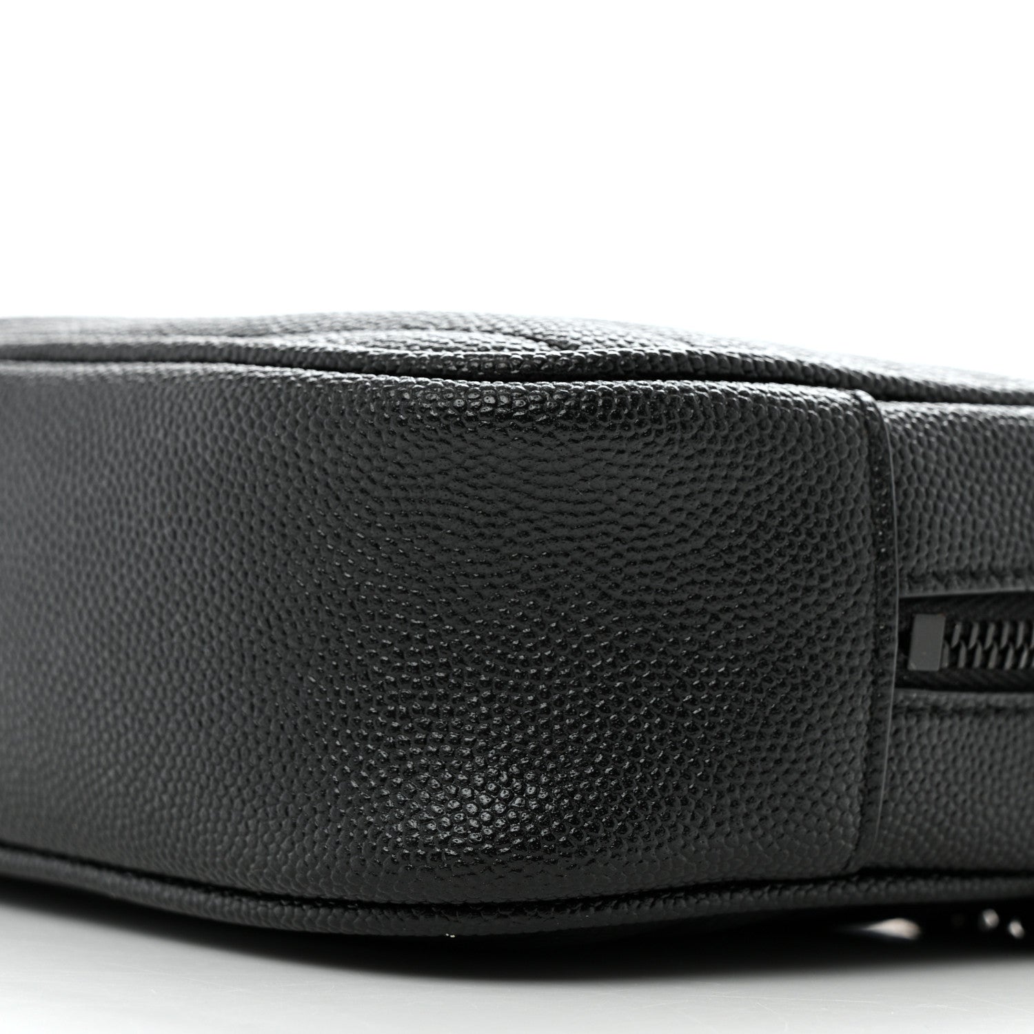 Saint Laurent Grain De Poudre Matelasse Monochrome Monogram Mini Lou Camera Bag Black 10 of 12