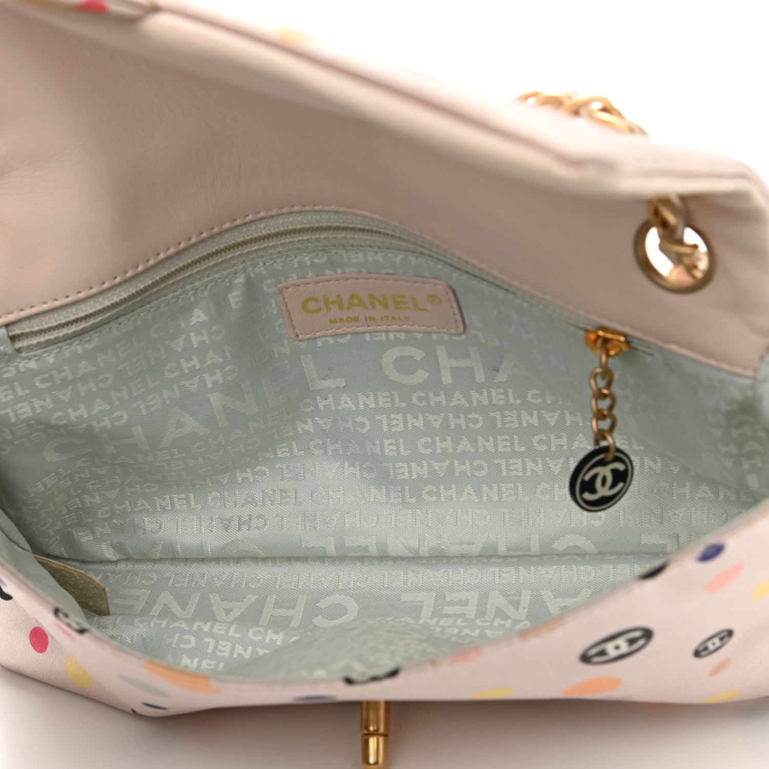 Chanel Satin Printed Small Single Flap Mutlicolor 5 of 13
