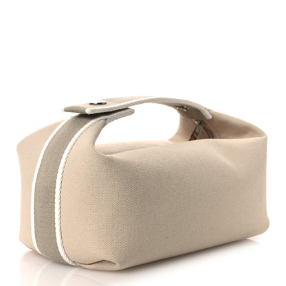 Hermes Canvas Small Bride-A-Brac Pouch Natural 3 of 9
