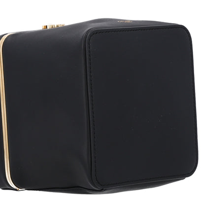 Celine Supple Calfskin Cube Frame Bag Black 9 of 10