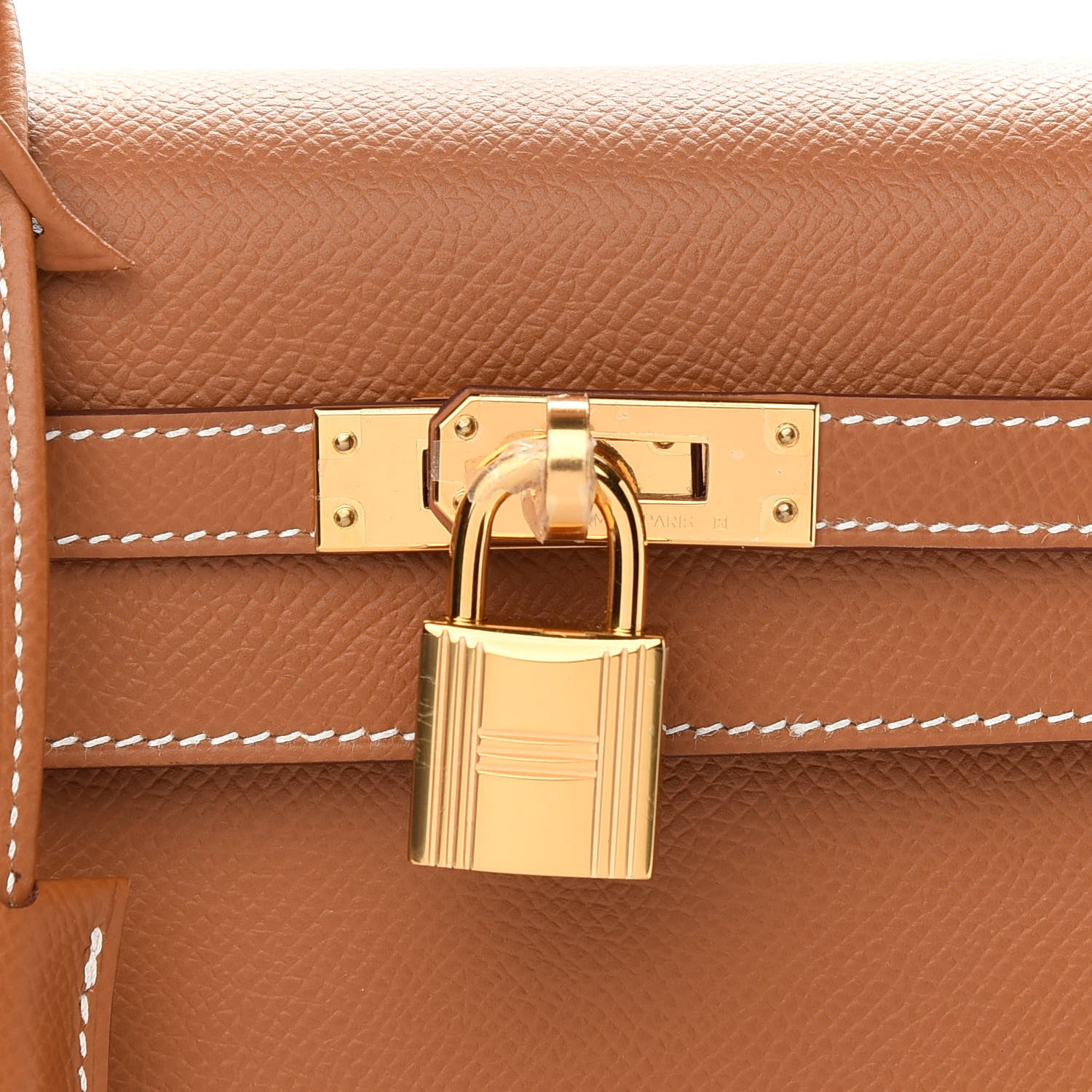 Hermes Epsom Kelly Sellier 25 Gold 7 of 10