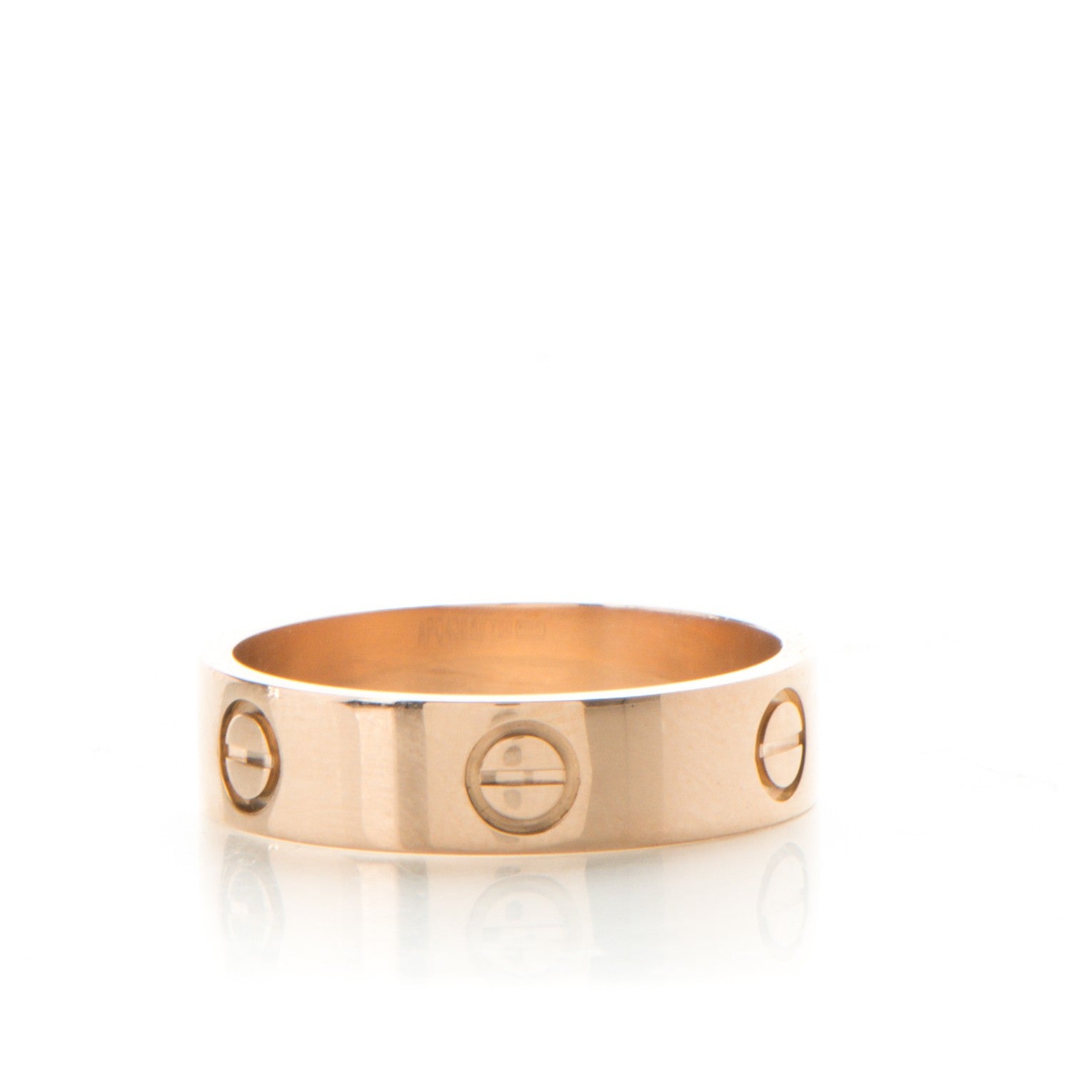 Cartier 18K Pink Gold 5.5mm LOVE Ring 60 9 3 of 5