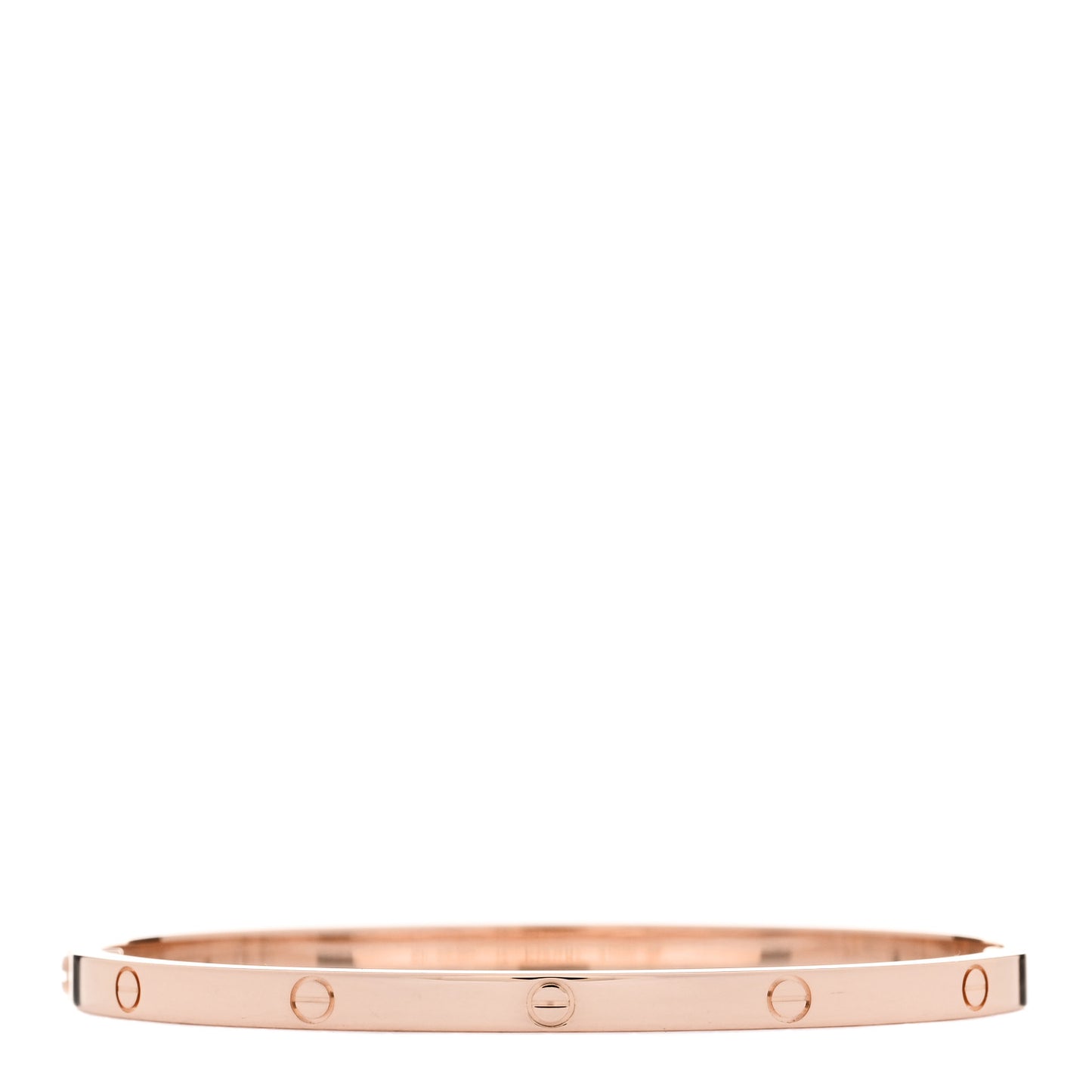 18K Pink Gold Small LOVE Bracelet 17