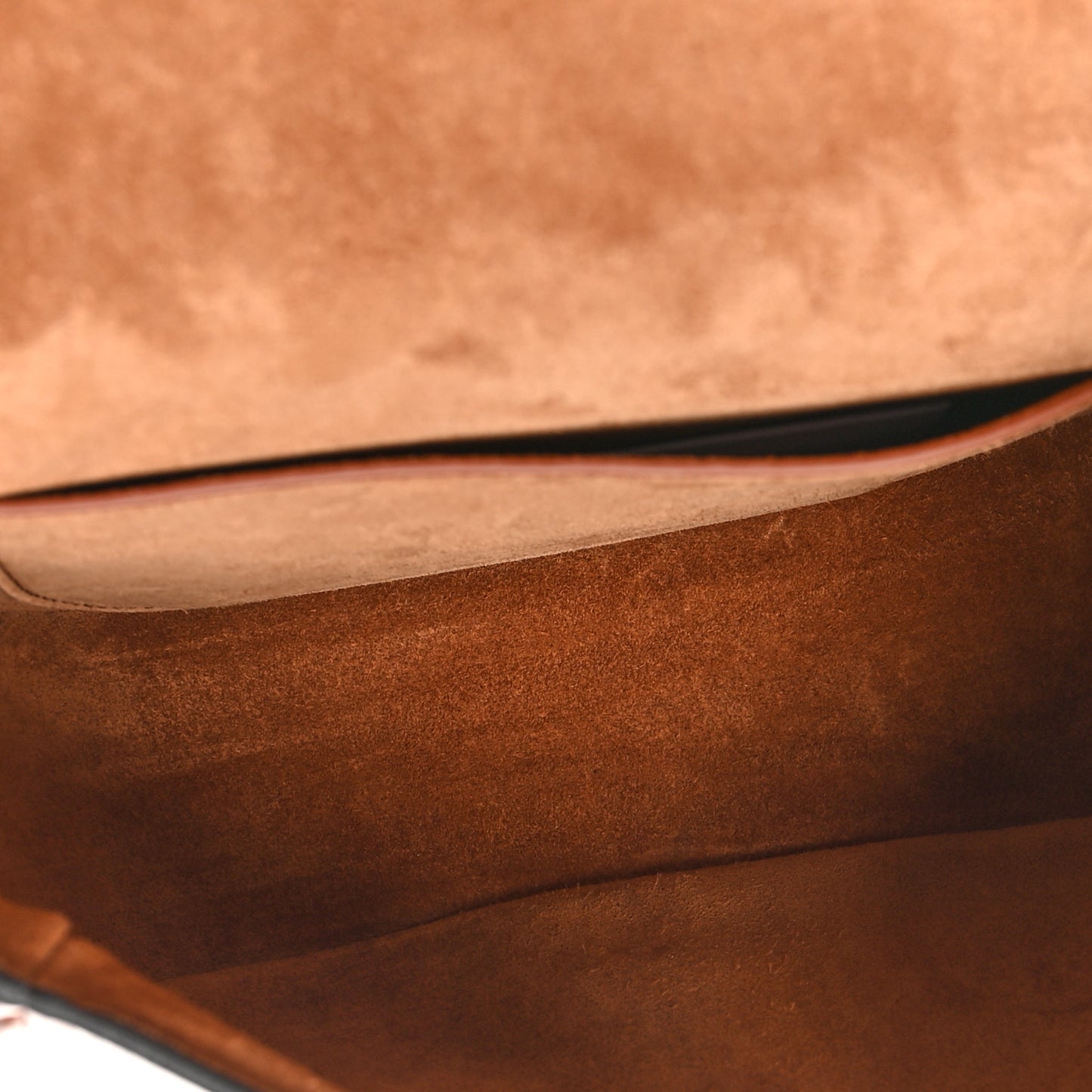 Smooth Calfskin Cuir Triomphe Folco Crossbody Bag Tan