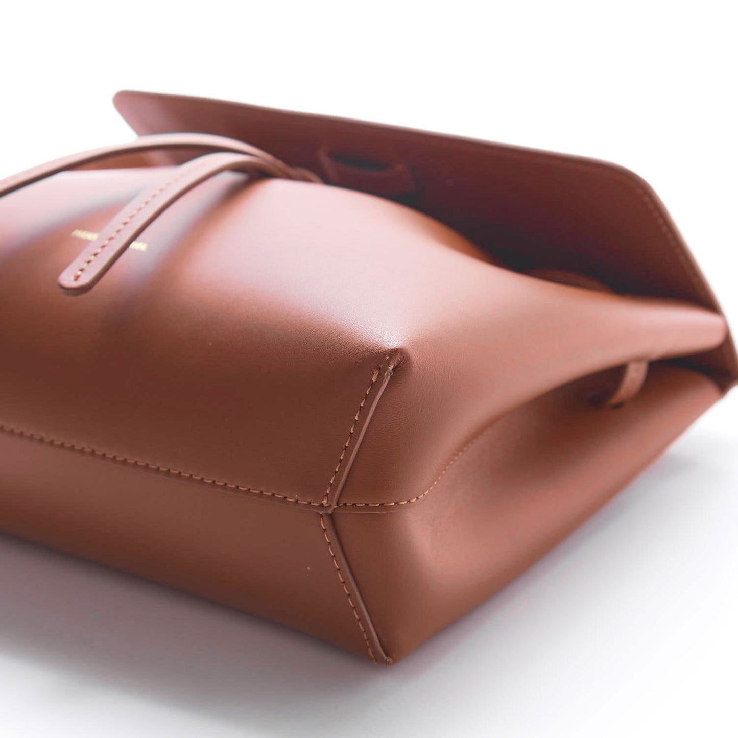 Calfskin Mini Lady Bag Ginger