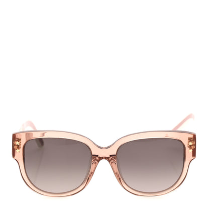 Christian Dior Acetate DiorPacific B2F Butterfly Sunglasses Transparent Pink 2 of 8