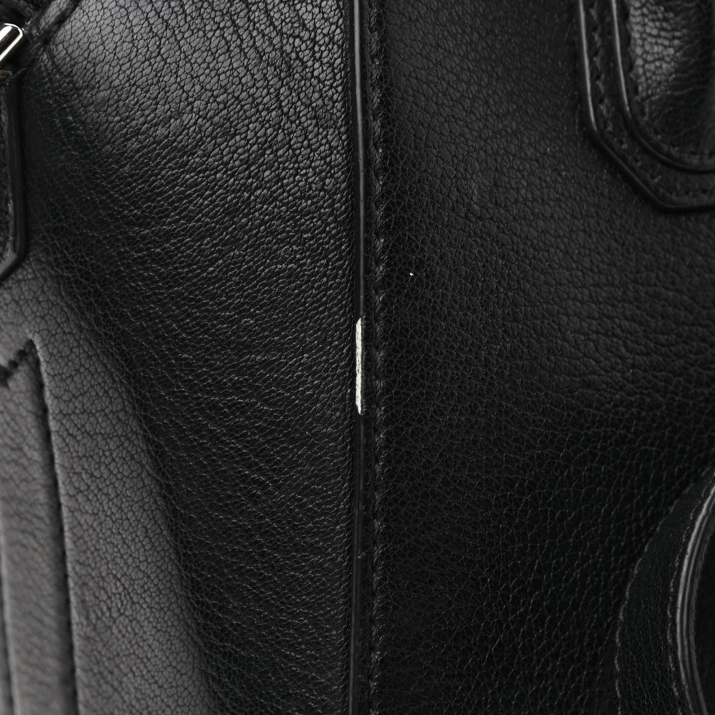 Sugar Goatskin Mini Antigona Black