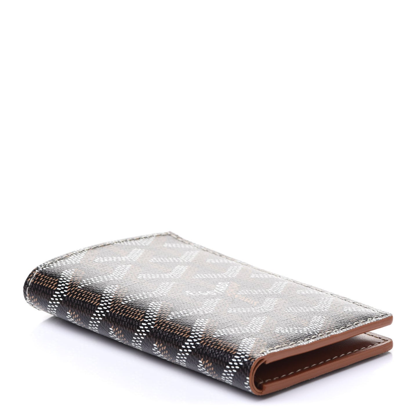 Goyardine Saint Pierre Card Holder Black Gold
