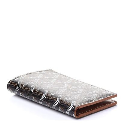 Goyard Goyardine Saint Pierre Card Holder Black Gold 4 of 7