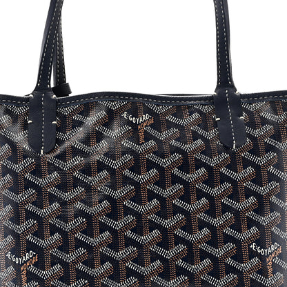 Goyard Goyardine Reversible Mini Anjou Navy 12 of 17