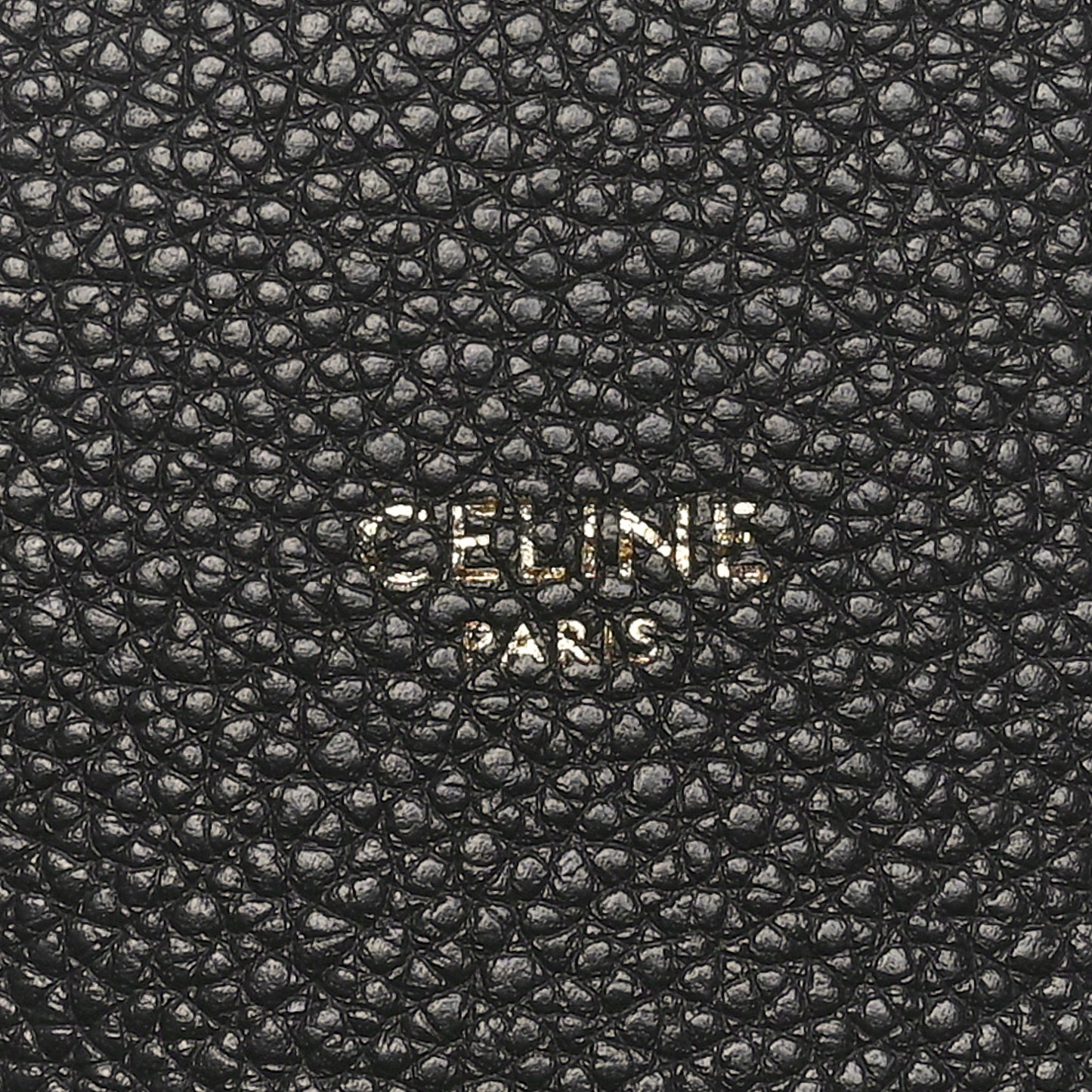 Soft Grained Calfskin Small Belt Cabas Phantom Black