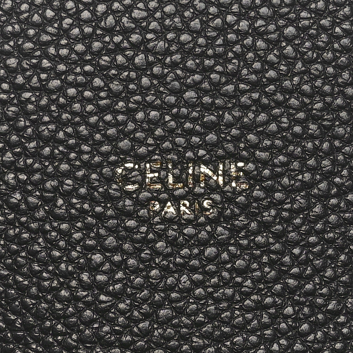 Celine Soft Grained Calfskin Small Belt Cabas Phantom Black 6 of 10