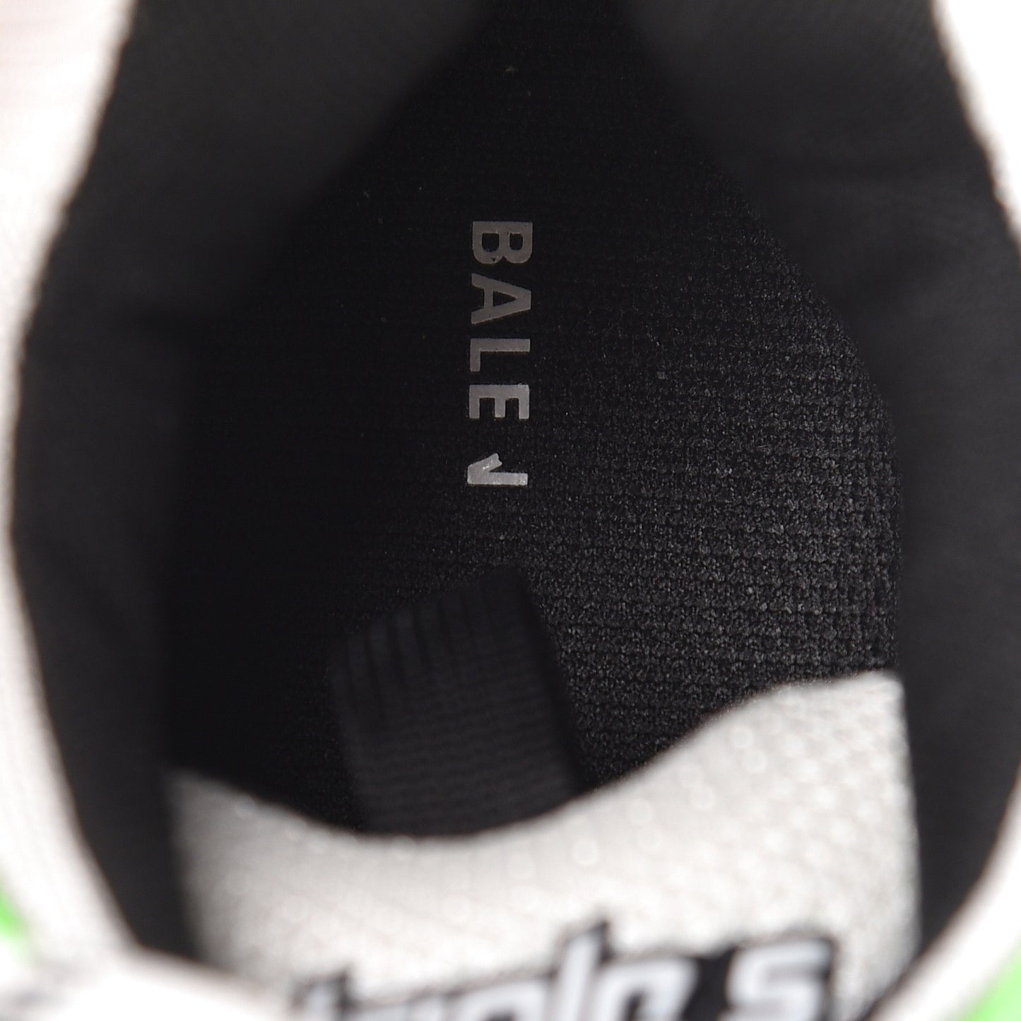 Fabric Mesh Womens Triple S Sneakers 39 White Green Fluo Black