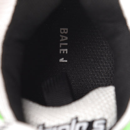 Balenciaga Fabric Mesh Womens Triple S Sneakers 39 White Green Fluo Black 8 of 9