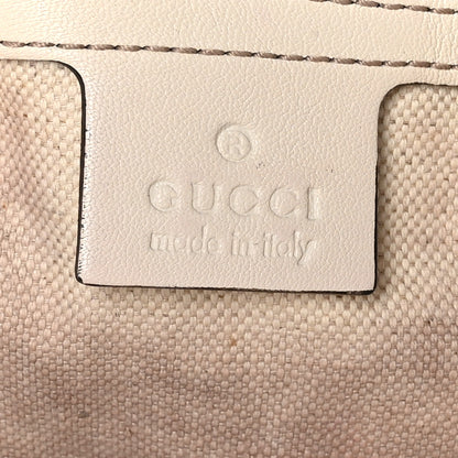 Gucci Calfskin Medium GG Running Tote White 6 of 11