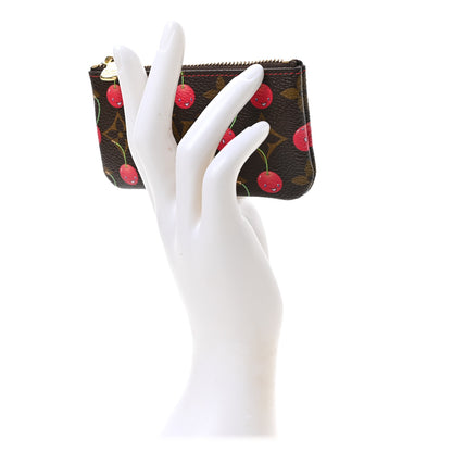 Louis Vuitton Monogram Cerises Key Pouch 2 of 6