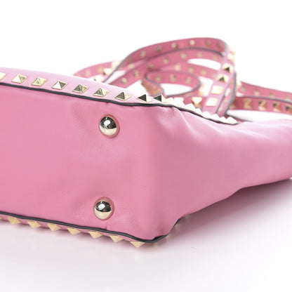 Valentino Garavani Vitello Mini Rockstud Tote Ninphea 6 of 8